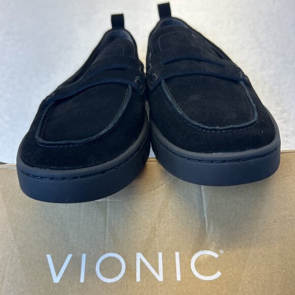 Vionic Black Suede Loafers size 9 - Picture 7 of 10